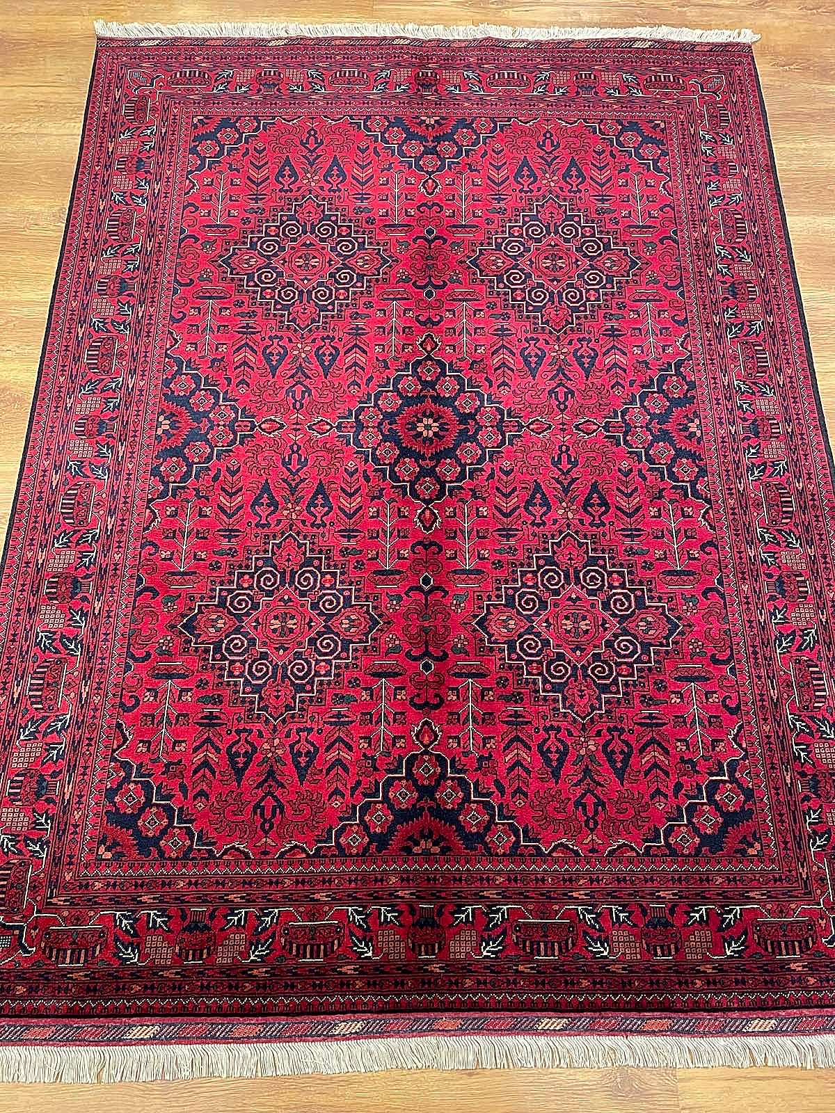 Afgan Bilicik El Dokuma Halı