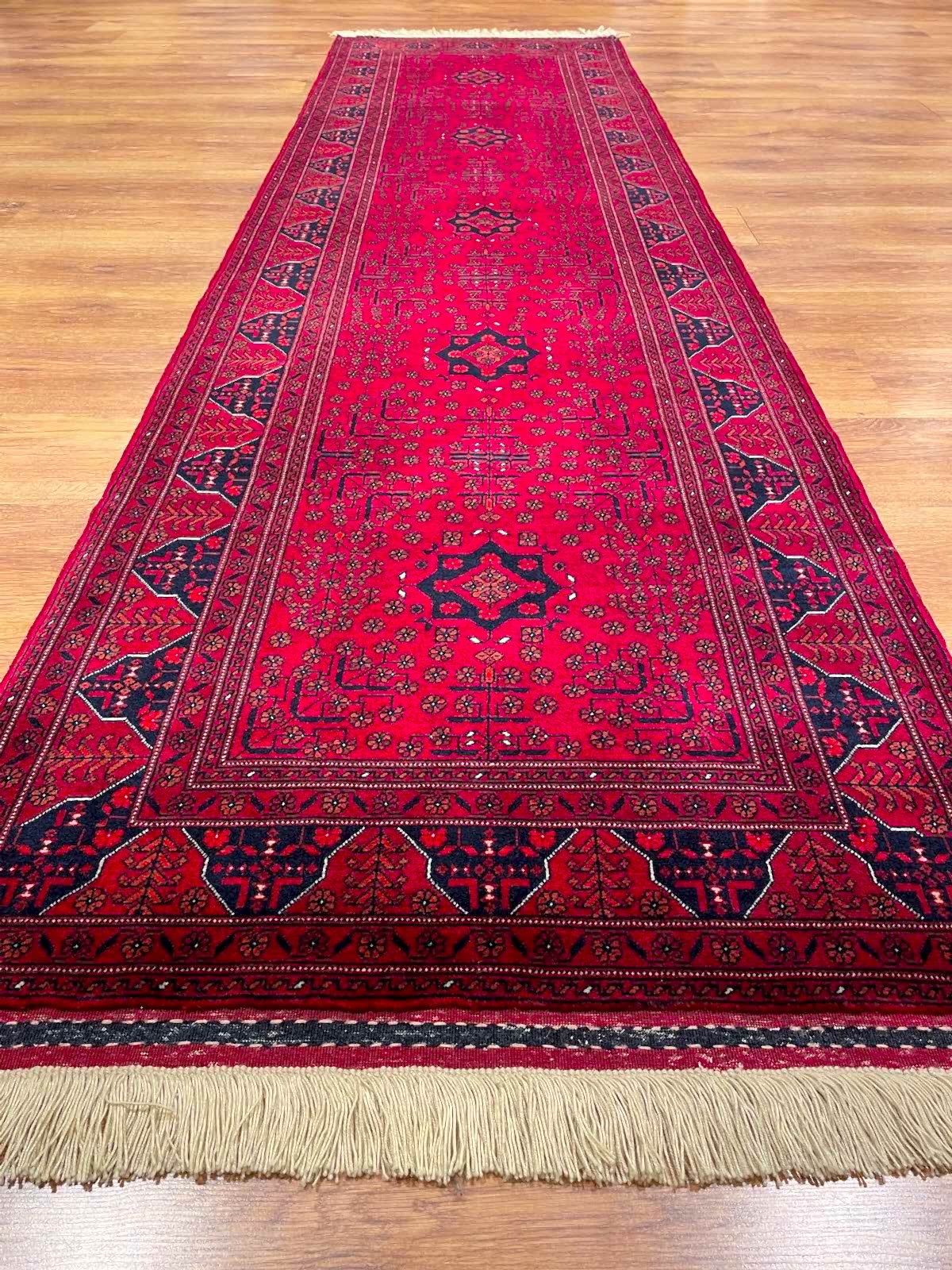 Afgan Bilicik El Dokuma Halı Yolluk