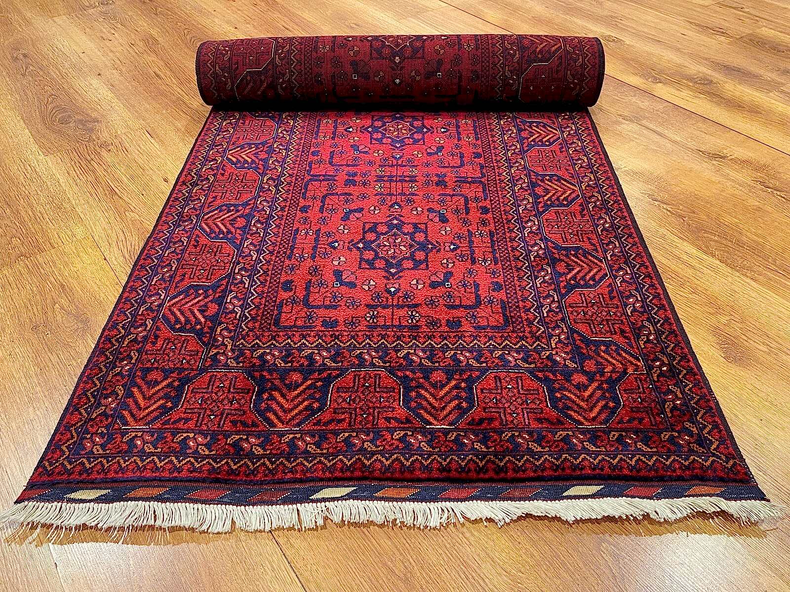 Afgan Bilicik El Dokuma Halı Yolluk