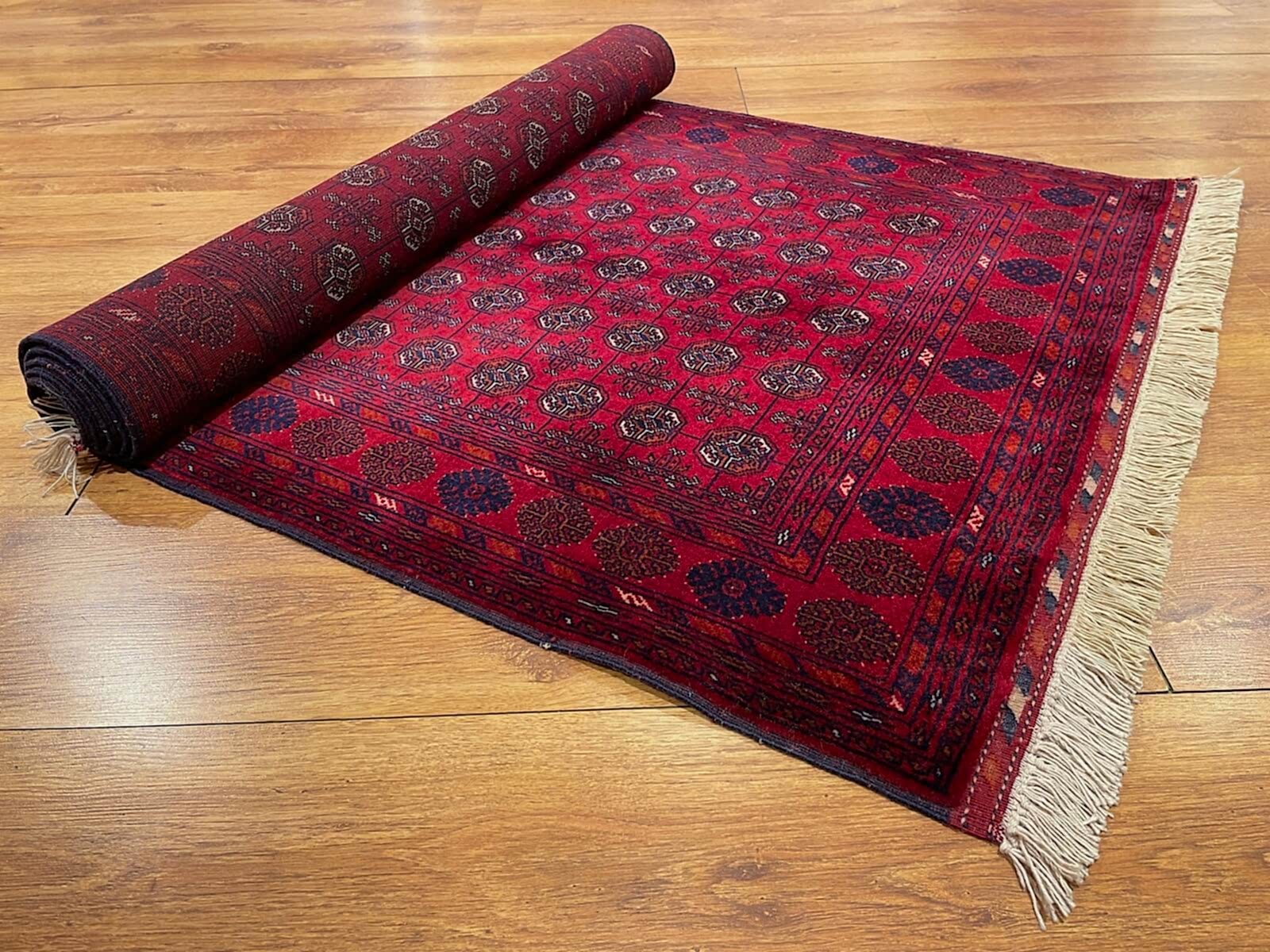 Afgan Bilicik El Dokuma Halı Yolluk