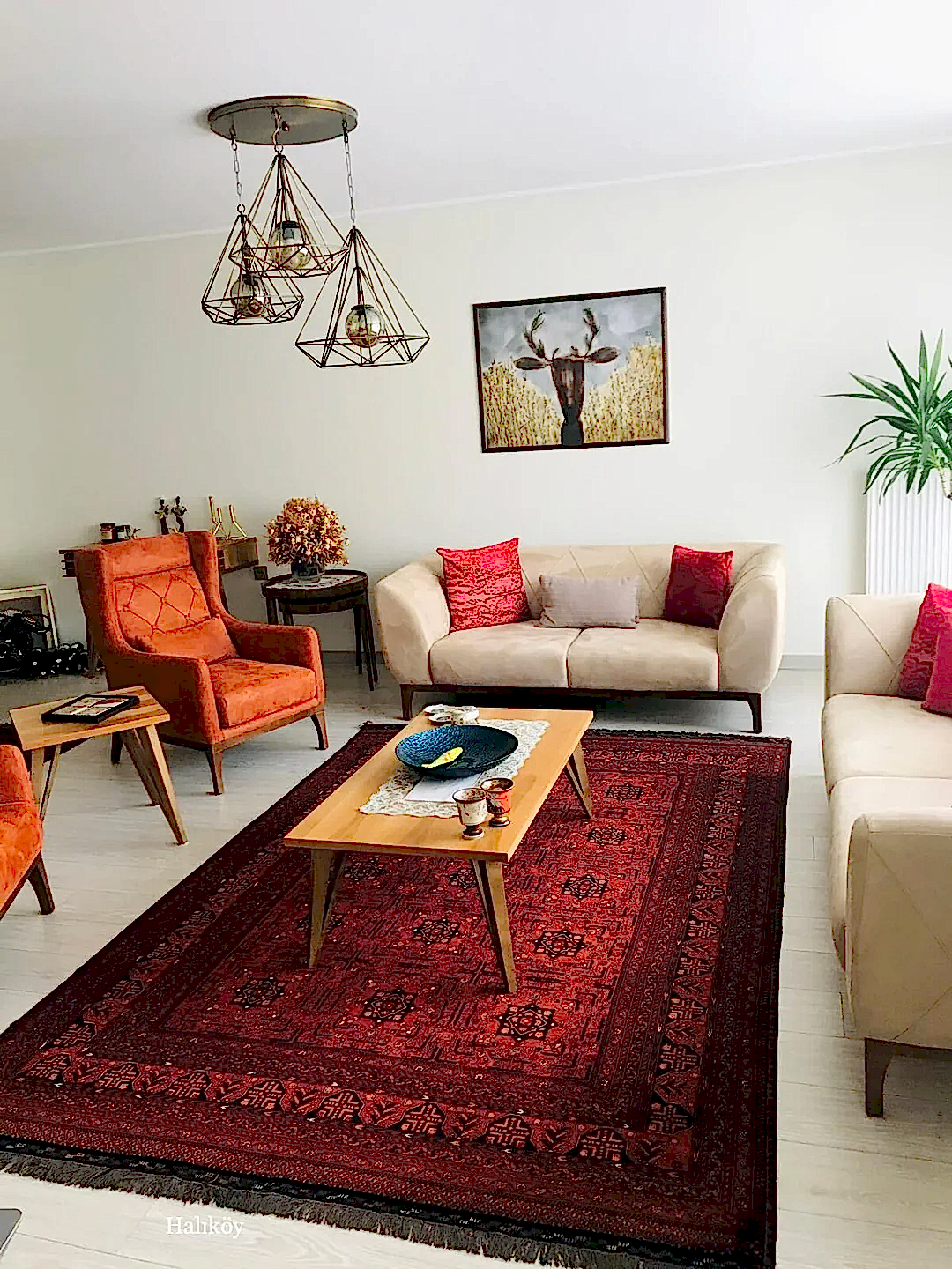 Afgan Khamyap El Dokuma Halı