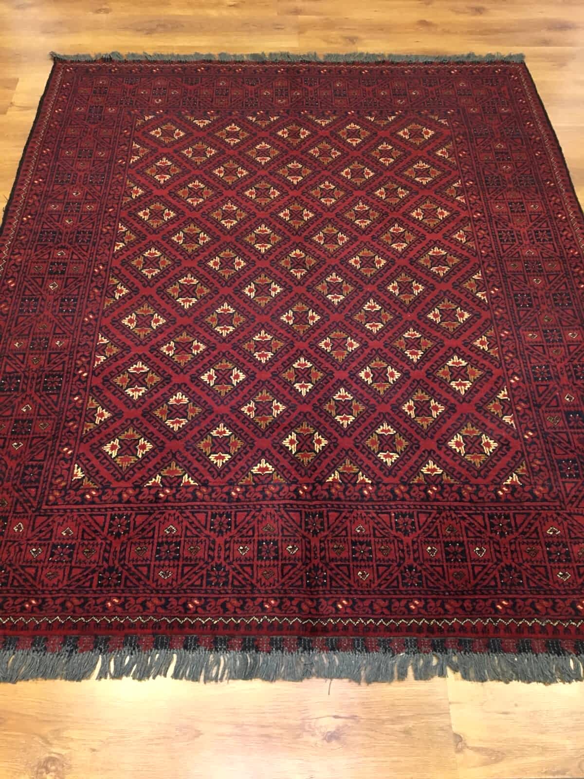 Afgan Kunduz El Dokuma Halı