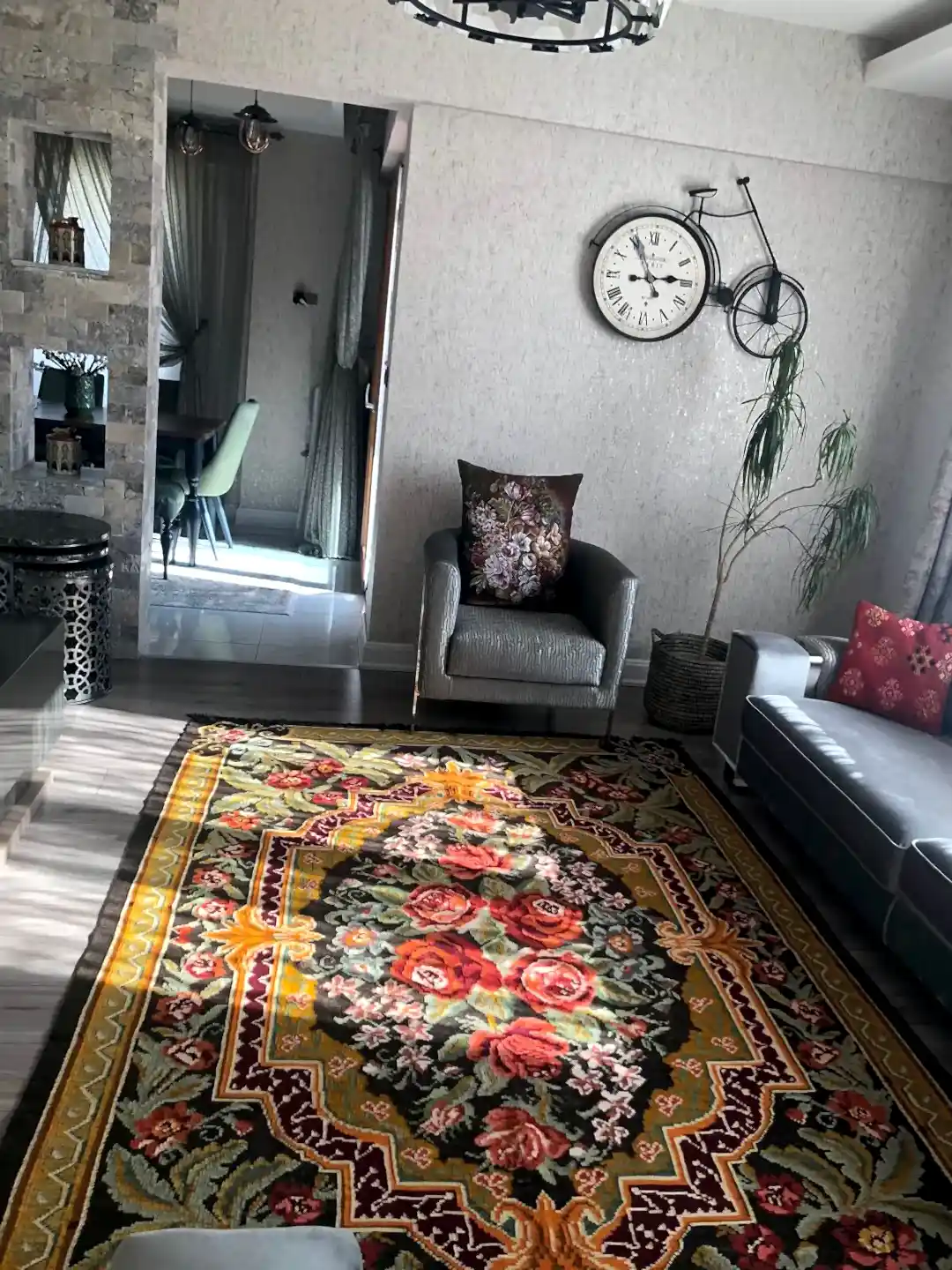 Orijinal Eski Karabağ El Dokuma Kilim