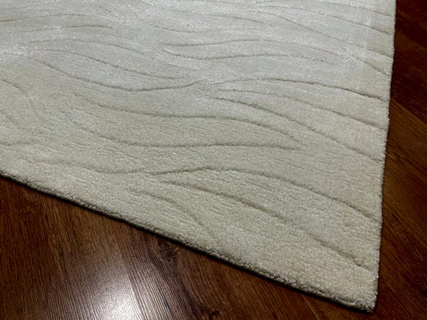 Lori El Dokuma Krem Yün Halı