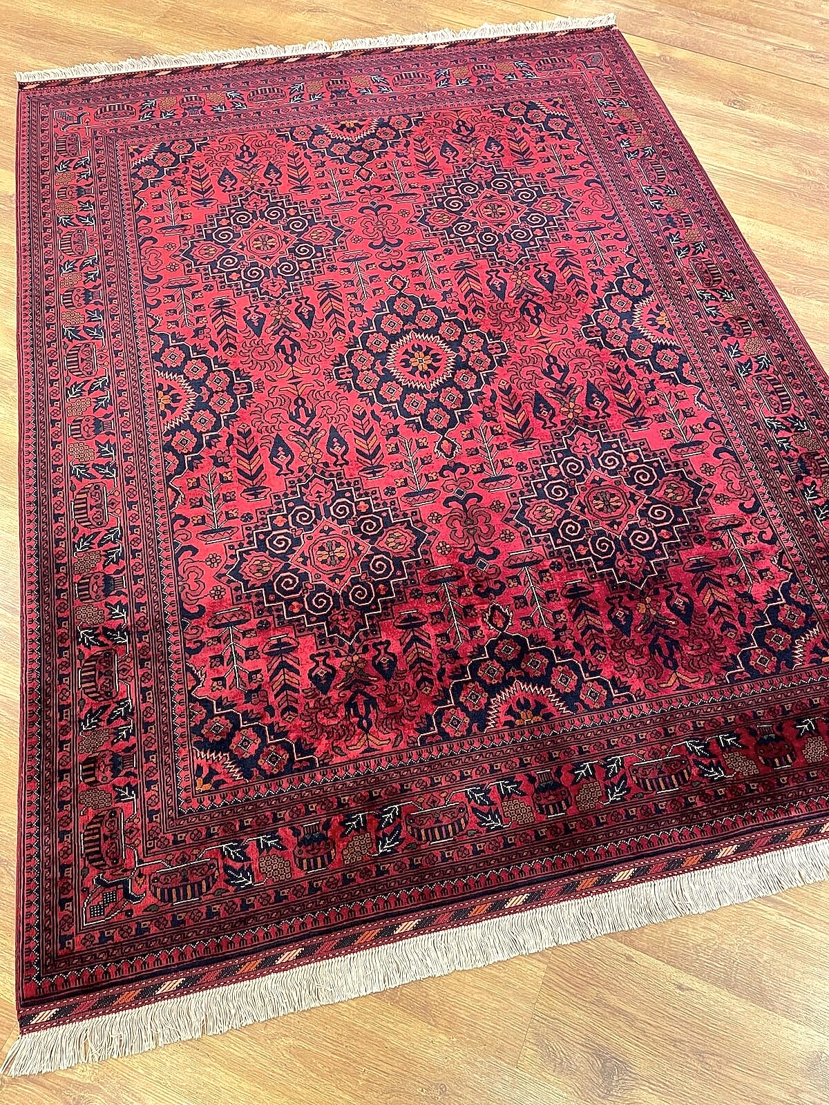 Afgan Bilicik El Dokuma Halı