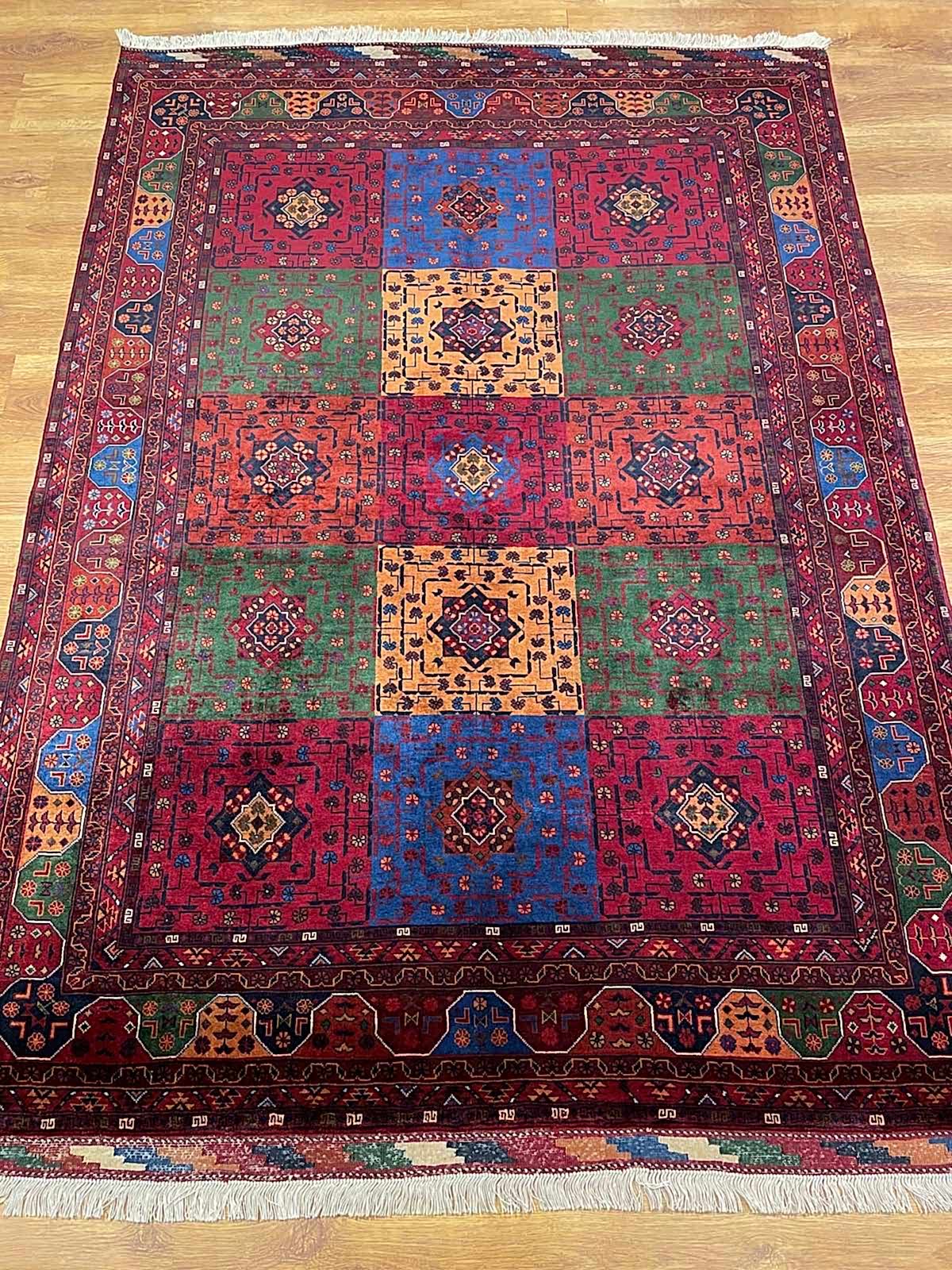 Afgan Bilicik El Dokuma Halı