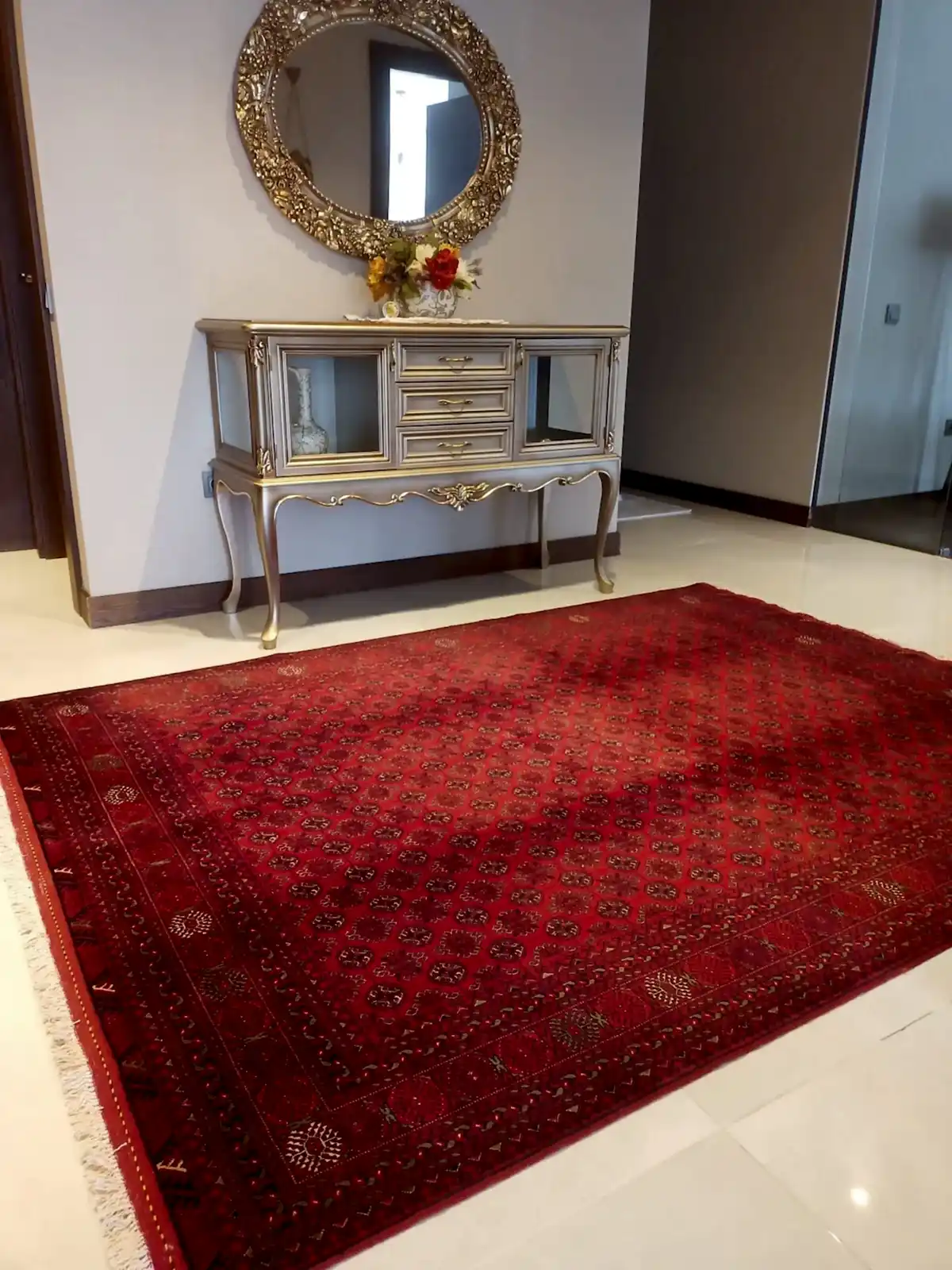 Afgan Bilicik El Dokuma Halı