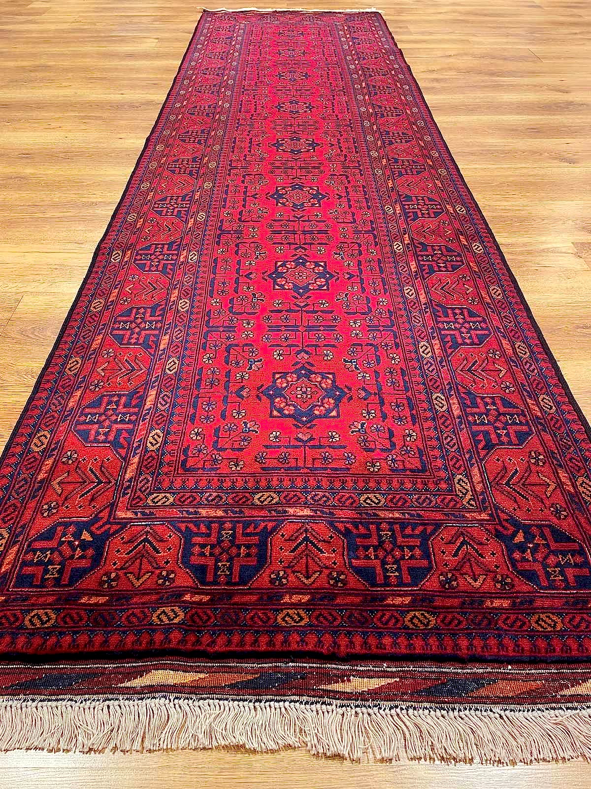 Afgan Bilicik El Dokuma Halı Yolluk