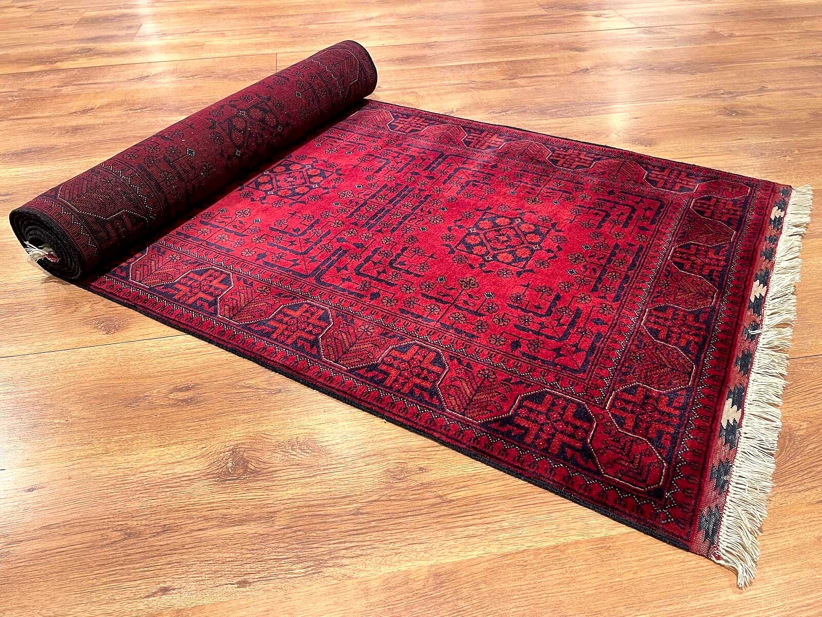 Afgan Bilicik El Dokuma Halı Yolluk