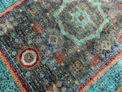 Afgan Memlük El Dokuma Halı