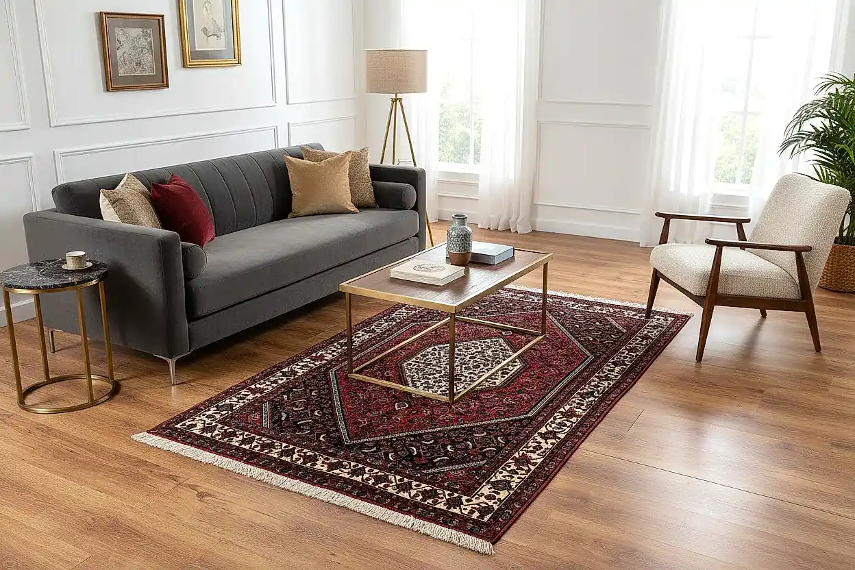 İran Bidjar El Dokuma Halı