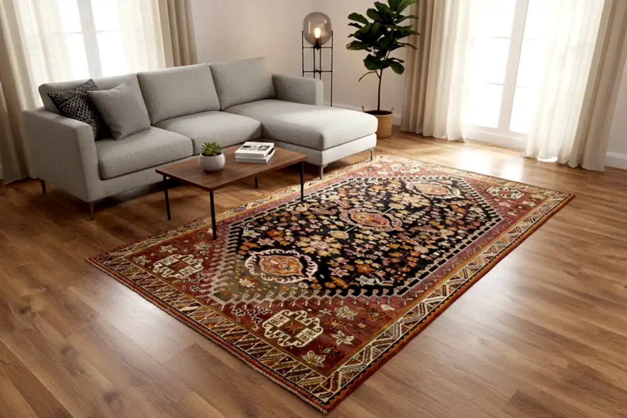 İran Gabbe El Dokuma Halı