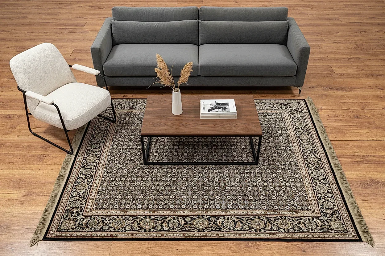 İran İsfahan El Dokuma Halı