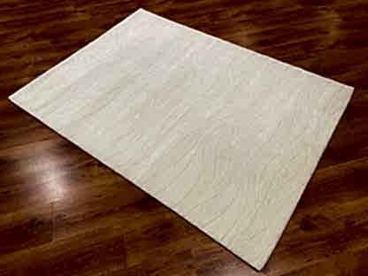 Lori El Dokuma Krem Yün Halı