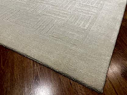 Lori El Dokuma Krem Yün Halı