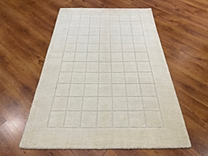 Lori El Dokuma Krem Yün Halı